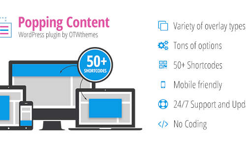 Download Popping Content for WordPress v1.15