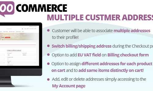 Download WooCommerce Multiple Customer Addresses v16.8