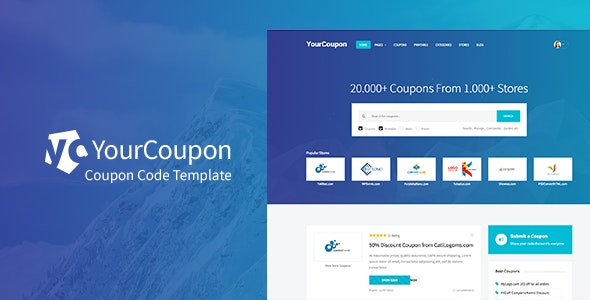 Yourcoupon v1.0.2 – Coupons & Deals WordPress Theme