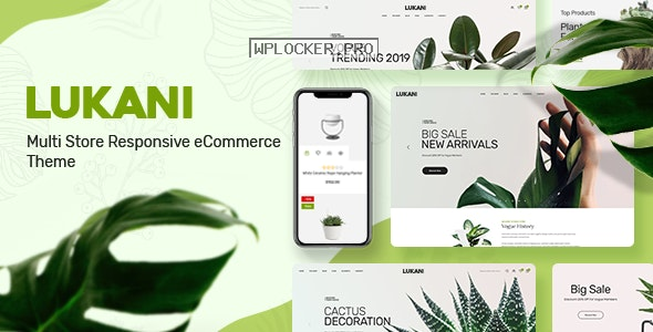 Lukani v1.0.5 – Plant Store Theme for WooCommerce WordPress