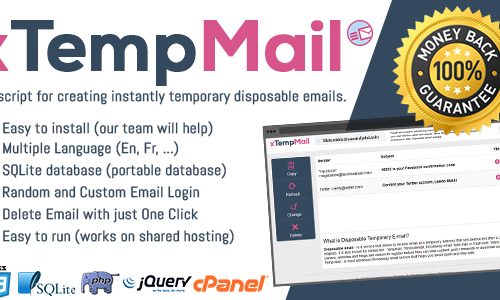 Download xTempMail – Temporary, Disposable Mail
