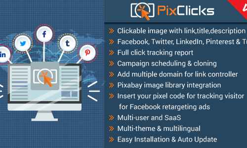 Download PixClicks v1.3 – Clickable Image Poster & Click Tracking