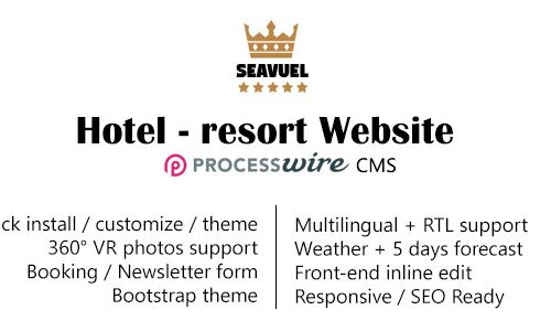 Download SeaVuel – Multilingual – Hotel website with CMS – Bootstrap theme