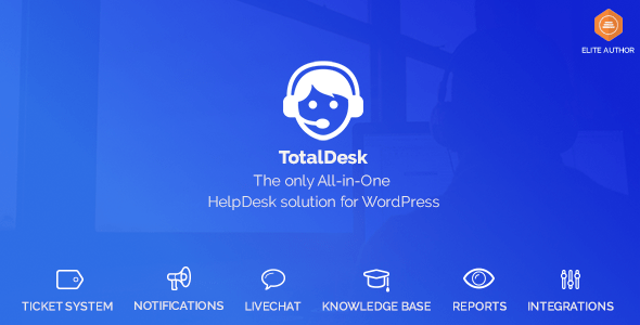 TotalDesk v1.6.2 – Helpdesk, Knowledge Base & Ticket System