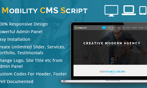 Download Mobility CMS Script v1.0.3