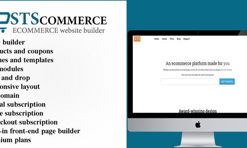 Download STSCommerce v2.2.1 – eCommerce site builder