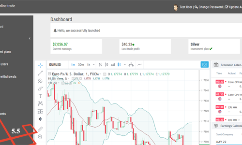 Download Online Trade – Online trading and cryptocurrency investment system.