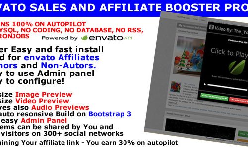 Download Sales and Affiliate Booster pro v1.3
