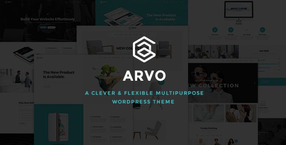 Arvo v2.1 – A Clever & Flexible Multipurpose Theme