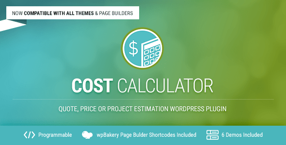 Cost Calculator v2.2.5 – WordPress Plugin