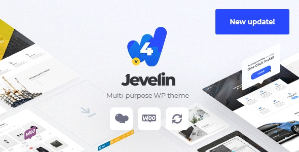 Jevelin v4.6.9 – Multi-Purpose Premium Responsive Theme
