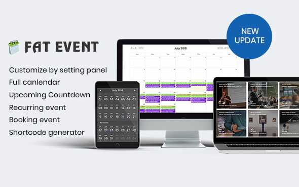 FAT Event v3.6 – WordPress Event and Calendar Booking