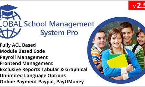 Download Global School Management System Pro v2.5.0