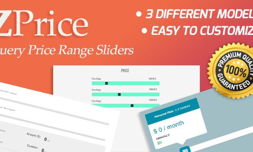 Download ZPrice – Jquery Price Range Sliders