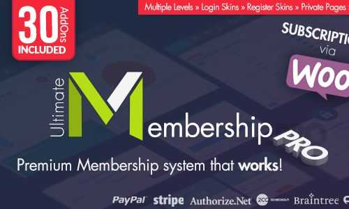 Download Ultimate Membership Pro WordPress Plugin v8.6.1