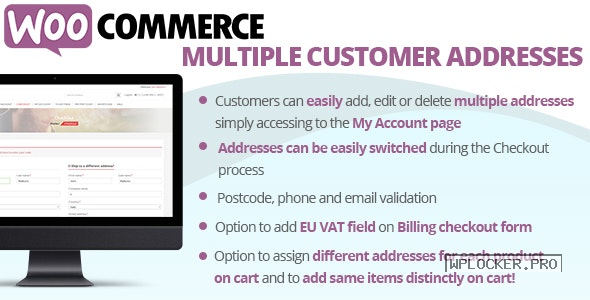 WooCommerce Multiple Customer Addresses v17.5