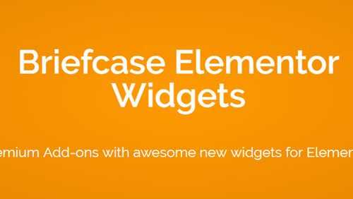 Download Briefcase Elementor Widgets v1.6.0