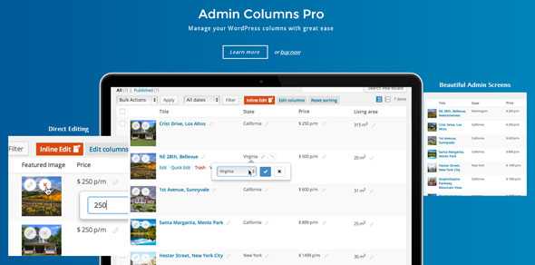 Admin Columns Pro v5.0.1 + Addons