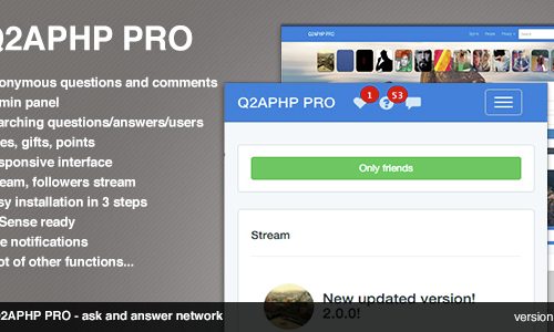 Download Q2APHP PRO v2.0.2 – q&a social network