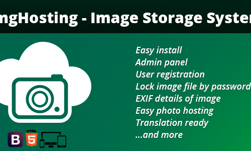Download ImgHosting v1.2 – Image Storage System