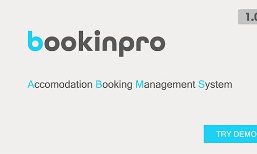 Download Bookinpro – Accomodation Booking Management System
