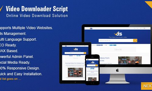 Download Video Downloader Script v1.3 – All In One Video Downloader
