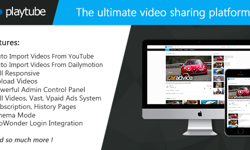 Download PlayTube v1.4.5.1 – The Ultimate PHP Video CMS & Video Sharing Platform