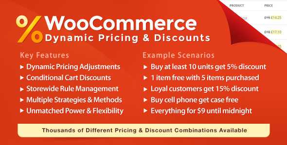 WooCommerce Dynamic Pricing & Discounts v2.3.5