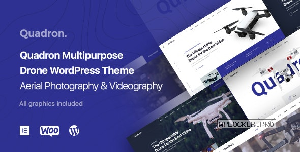 Quadron v1.0.2 – Aerial Photography & Videography Drone WordPress Theme