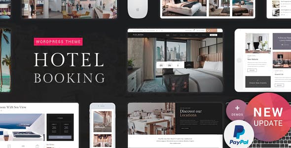 Hotel Booking v1.7 – Hotel WordPress Theme