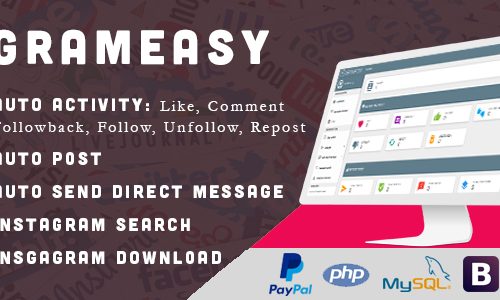Download GramEasy v1.9 – Instagram Automatic Tool