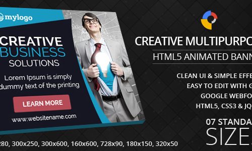 Download Creative Multipurpose – HTML5 Animated Banner