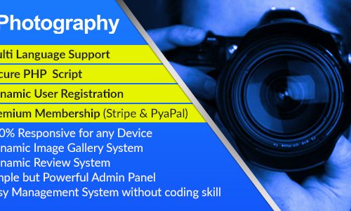 Download Photography – Dynamic Photographer Management Syestem and Directory Script