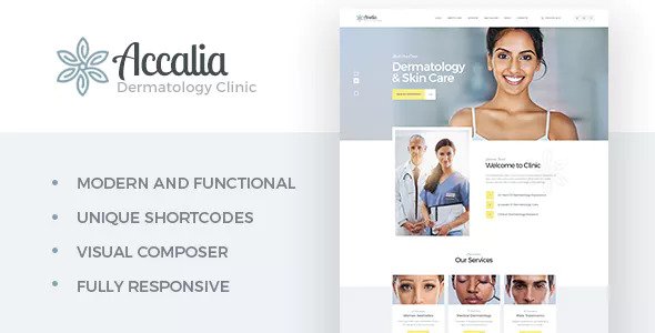 Accalia v1.3 – Dermatology Clinic WordPress Theme