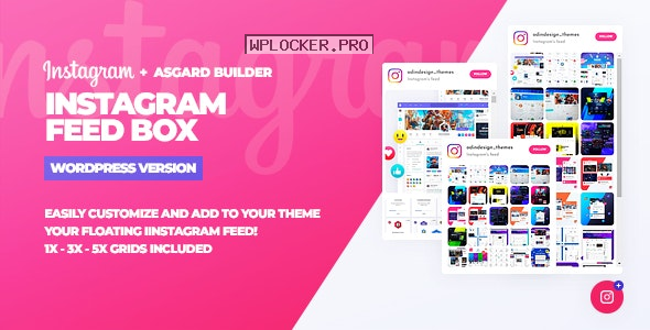 Instagram Feed Box v1.0.0 – WordPress Plugin