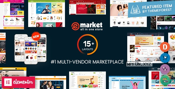eMarket v2.3.0 – Multi Vendor MarketPlace WordPress Theme