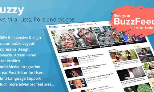 Download Buzzy v2.5 – News, Viral Lists, Polls and Videos