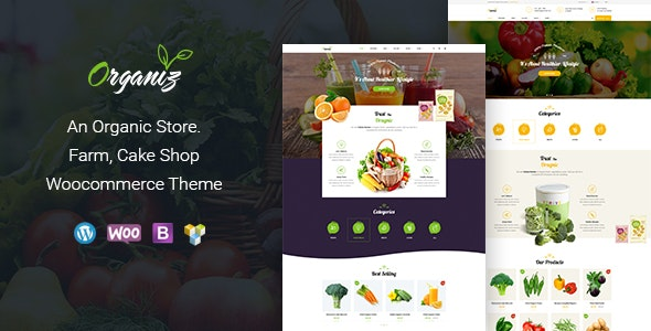 Organiz v1.8 – An Organic Store WooCommerce Theme