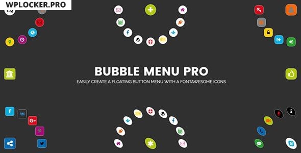 Bubble Menu Pro v2.0 – Creating awesome circle menu with icons