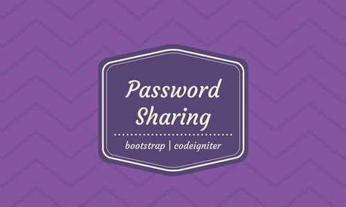 Download Password Sharing Management System