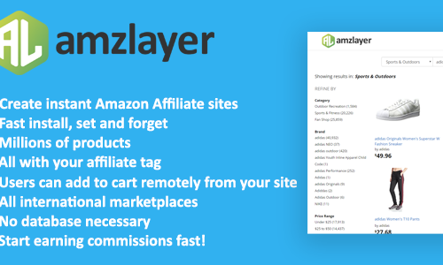 Download Amzlayer v1.10 – Amazon Affiliate Sites Builder