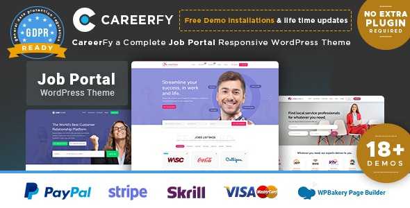 Careerfy v3.5.0 – Job Board WordPress Theme