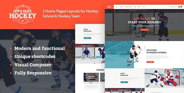 Let’s Play v1.1.4 – Hockey School & Sport WordPress Theme
