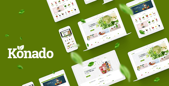Konado v1.0.7 – Organic Theme for WooCommerce