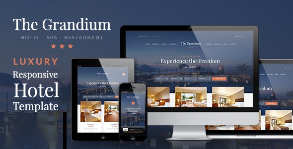 Grandium v1.6.4 – Luxury Hotel Theme