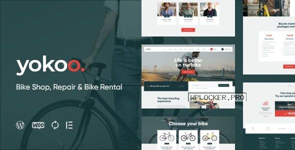 Yokoo v1.0 – Bike Shop & Rental WordPress Theme