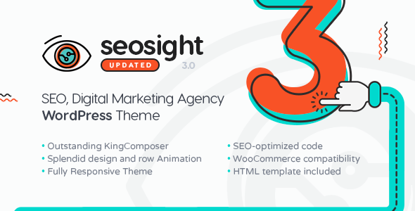 Seosight v4.1 – SEO Digital Marketing Agency Theme