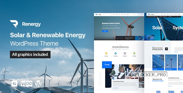 Renergy v1.0.3 – Solar and Renewable Energy WordPress Theme
