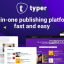 Typer v1.7.2 – Amazing Blog and Multi Author Publishing Theme