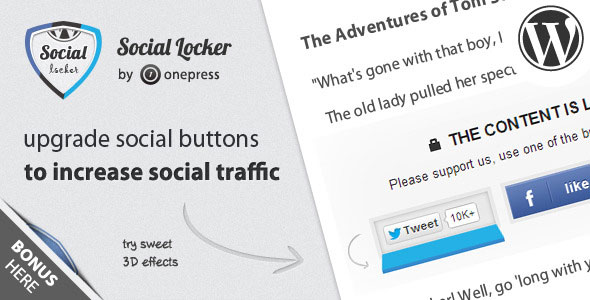Social Locker for WordPress v5.5.0